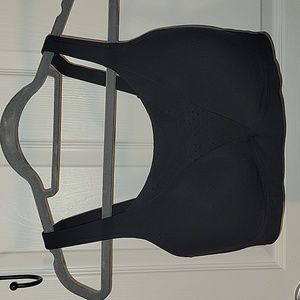 Lululemon Run times high support black bra 34 DDD